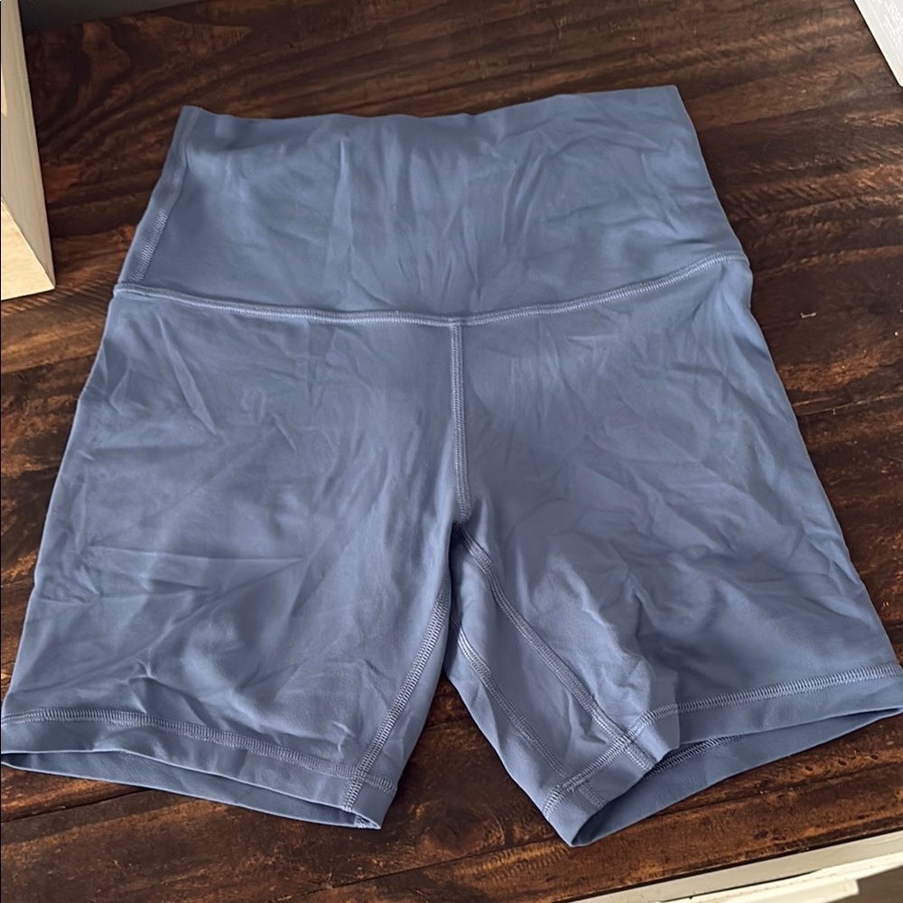 lululemon athletica Women's Slate Blue Bike Shorts